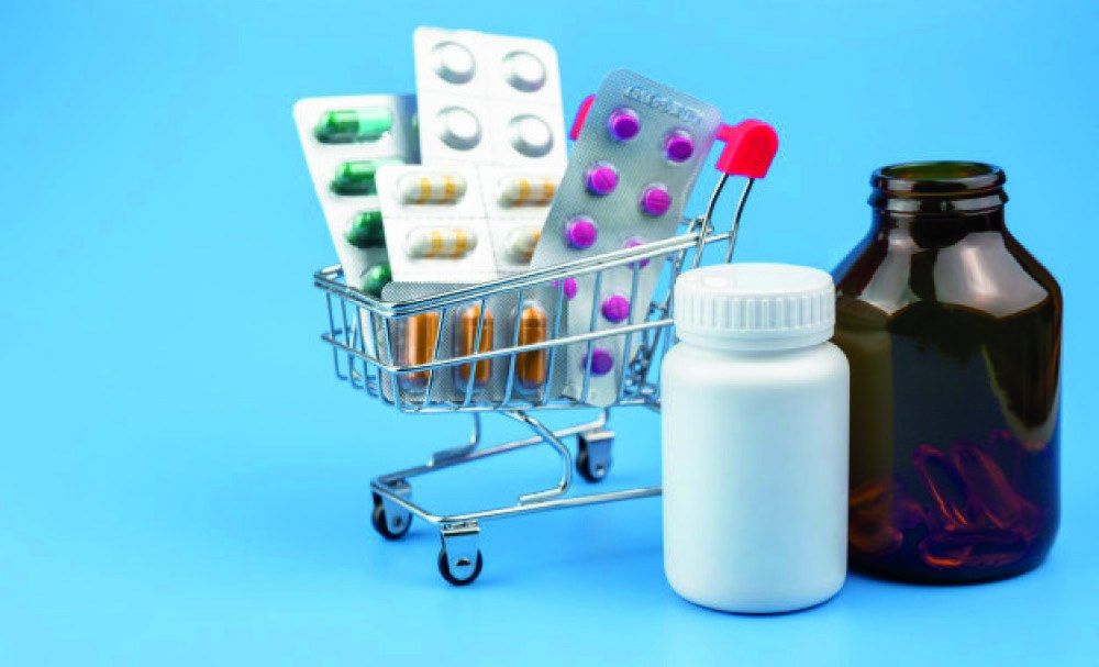 Blister packs and prescription bottles